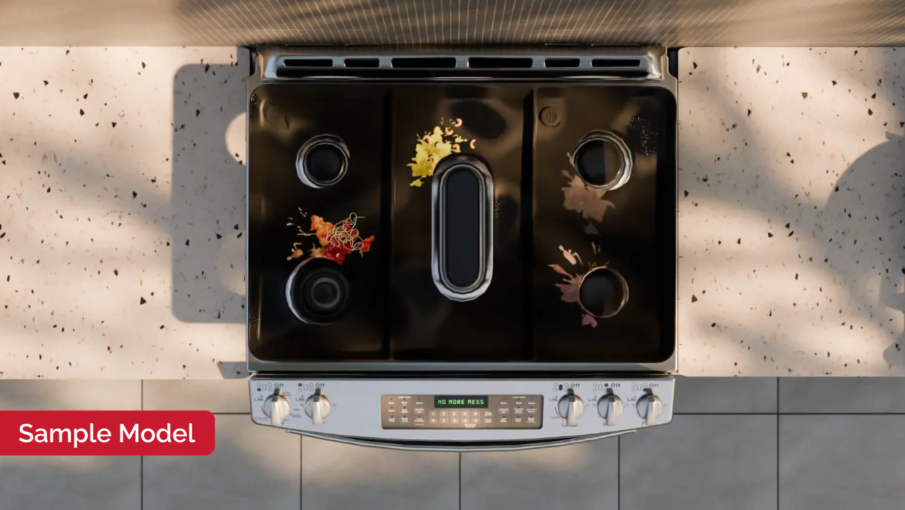 GE StoveGuard PRO | 3D Stove Protector #137 - Image 3